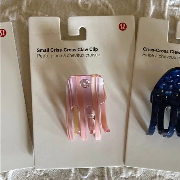 Lululemon Athletica Pink and Blue Hair Accessories Set - Picture 3 of 7